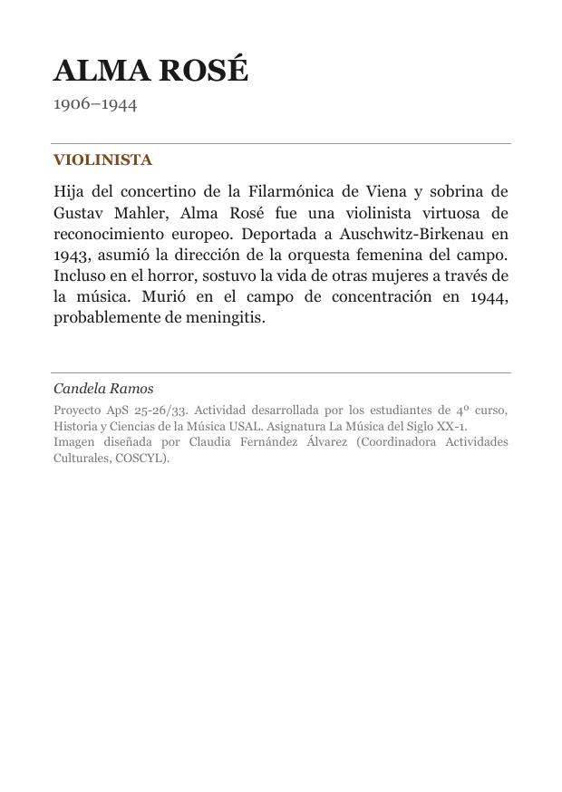 Cartela: Alma Rosé